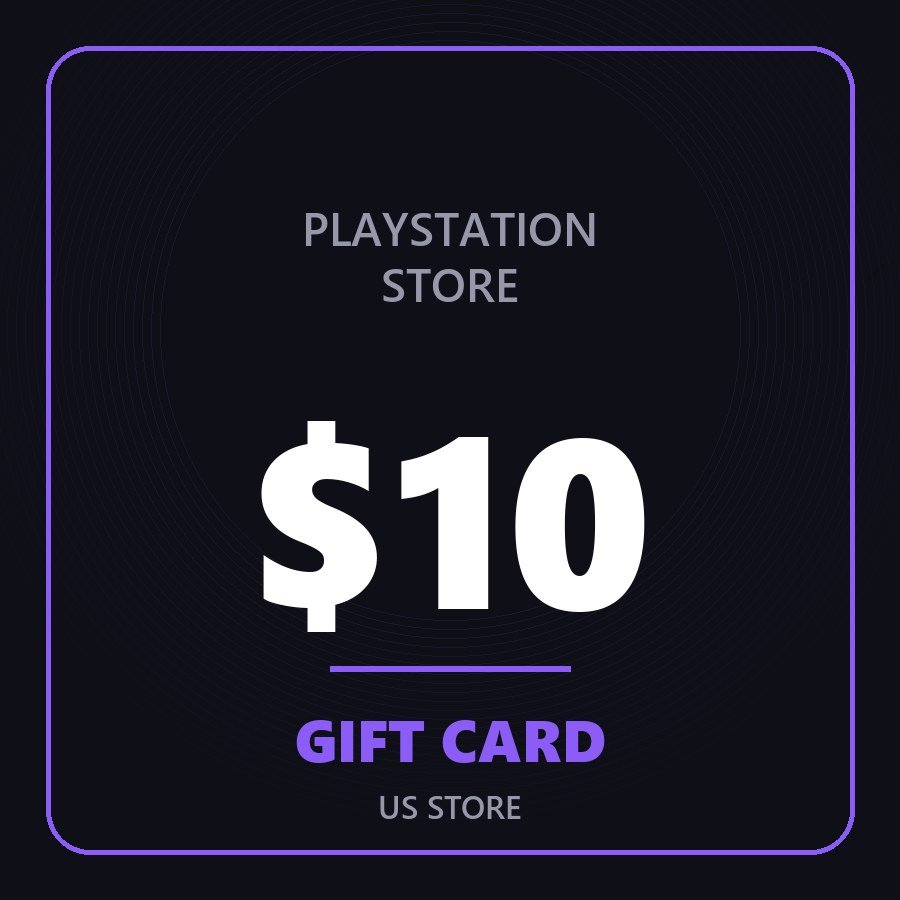$10 PlayStation Store Gift Card